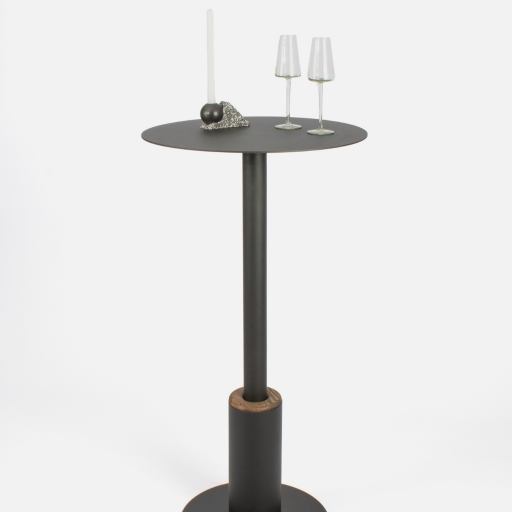 Norman Cocktail Table - Black on Black