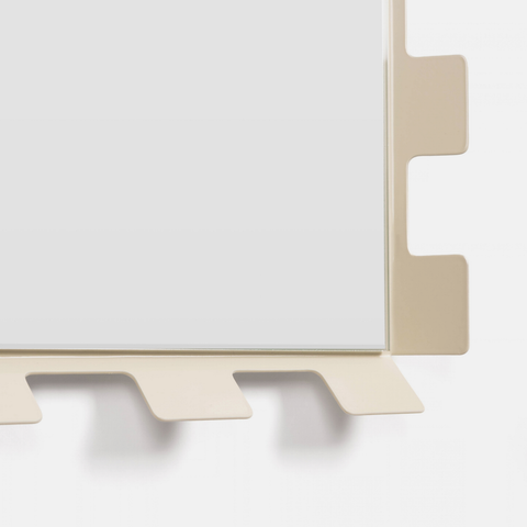 BlockHaus Mirror - Cream