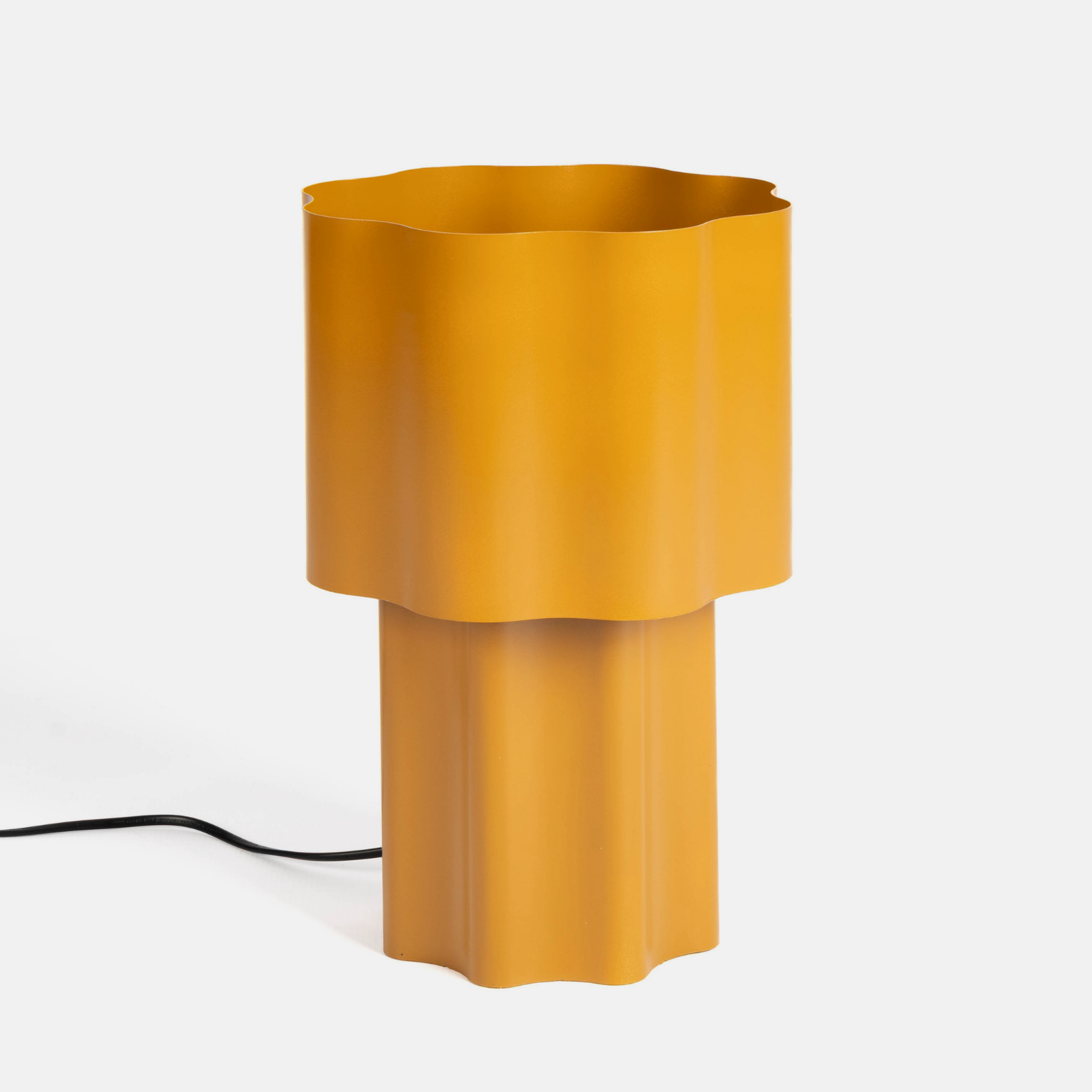 Scallop Lamp - Amber