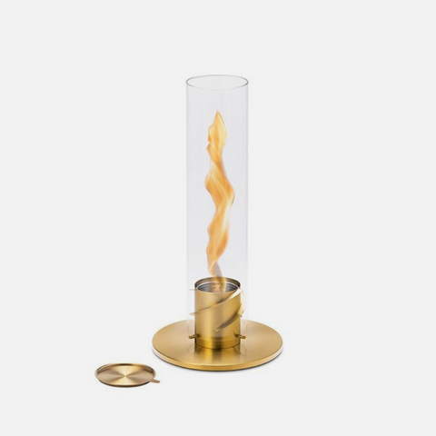 Hofats Spin 90 Table Top Lantern - Gold