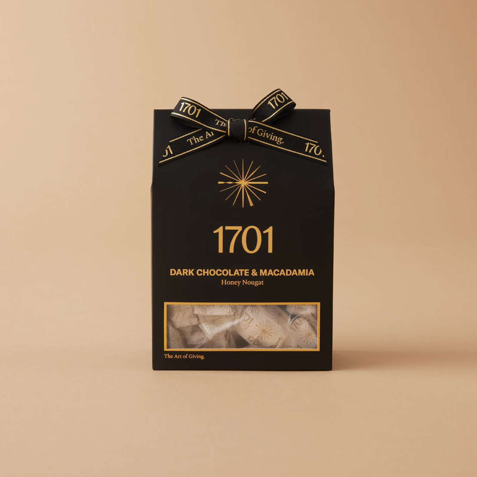 1701 Honey Nougat Box - Dark Chocolate & Macadamia