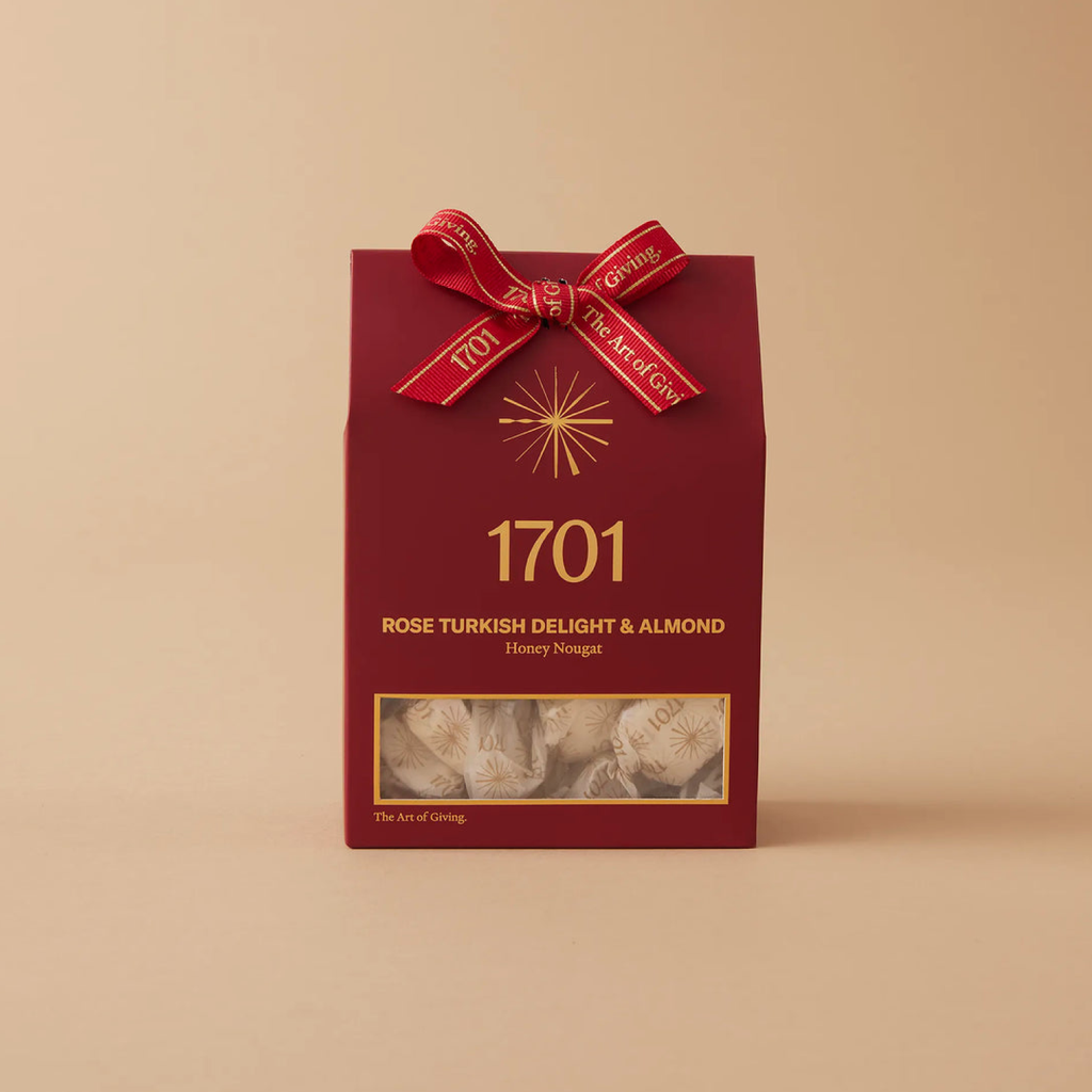 1701 Honey Nougat Box - Rose Turkish Delight & Almond