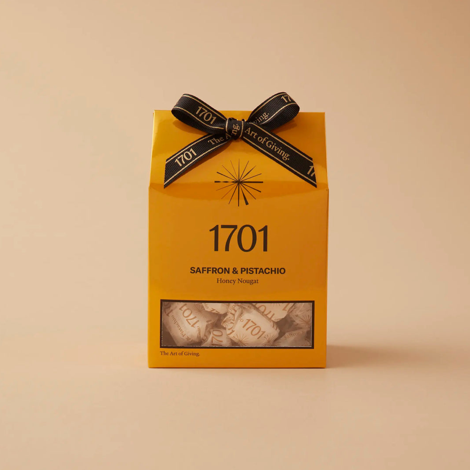 1701 Honey Nougat Box - Saffron and Pistachio