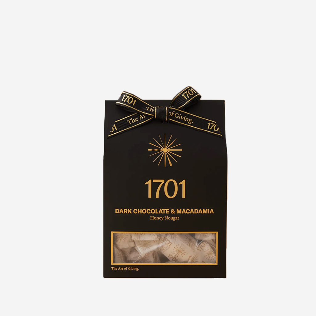 1701 Honey Nougat Box - Dark Chocolate & Macadamia