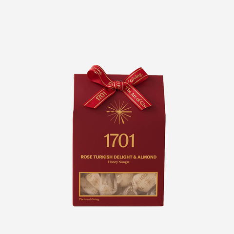 1701 Honey Nougat Box - Rose Turkish Delight & Almond