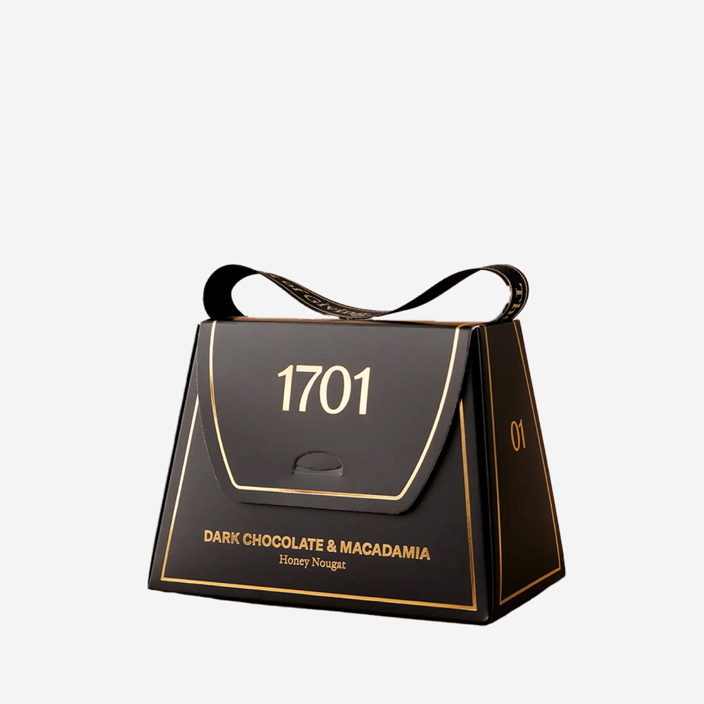 1701 Honey Nougat Handbag - Dark Chocolate & Macadamia