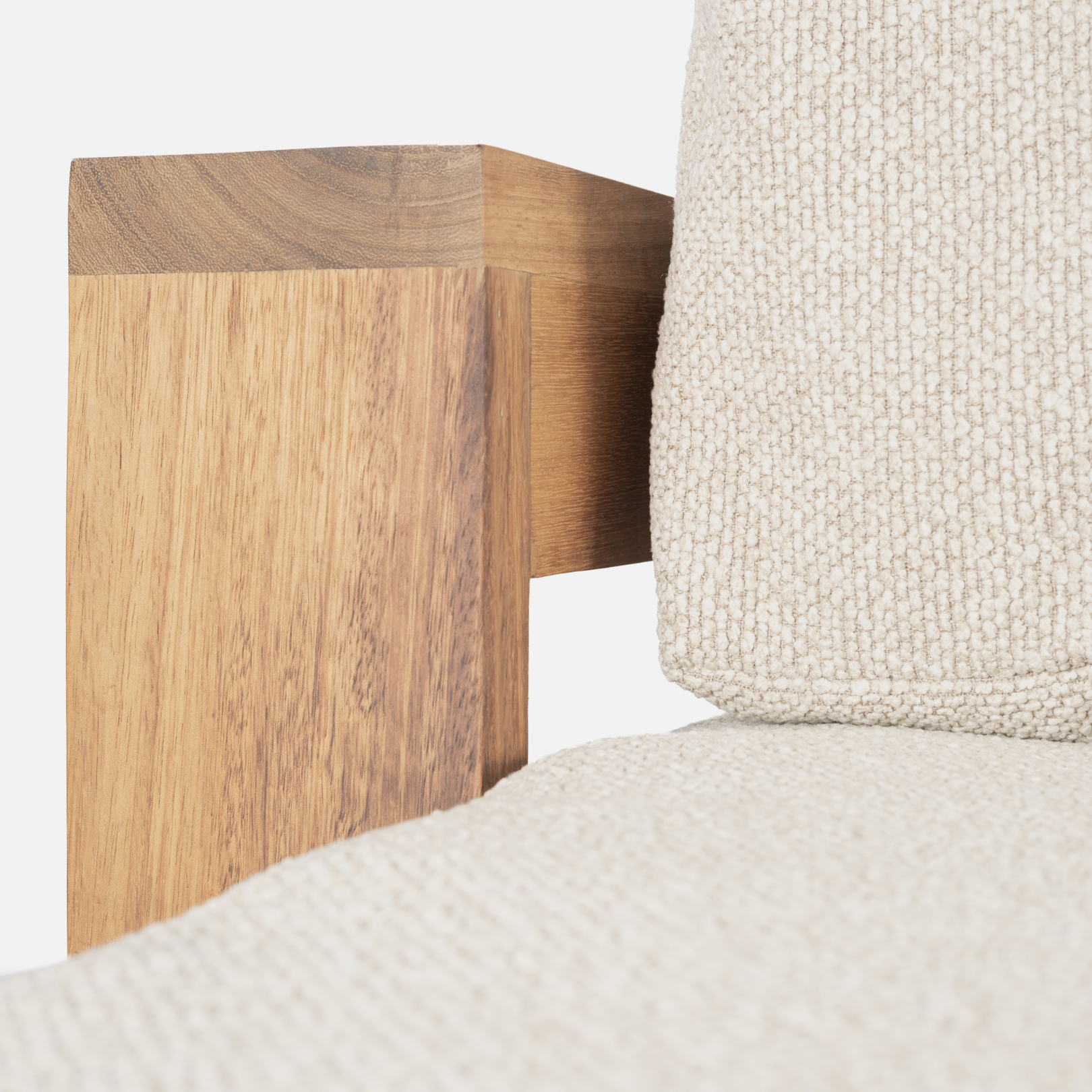Kumo Outdoor Daybed + Table - Keruing Hardwood