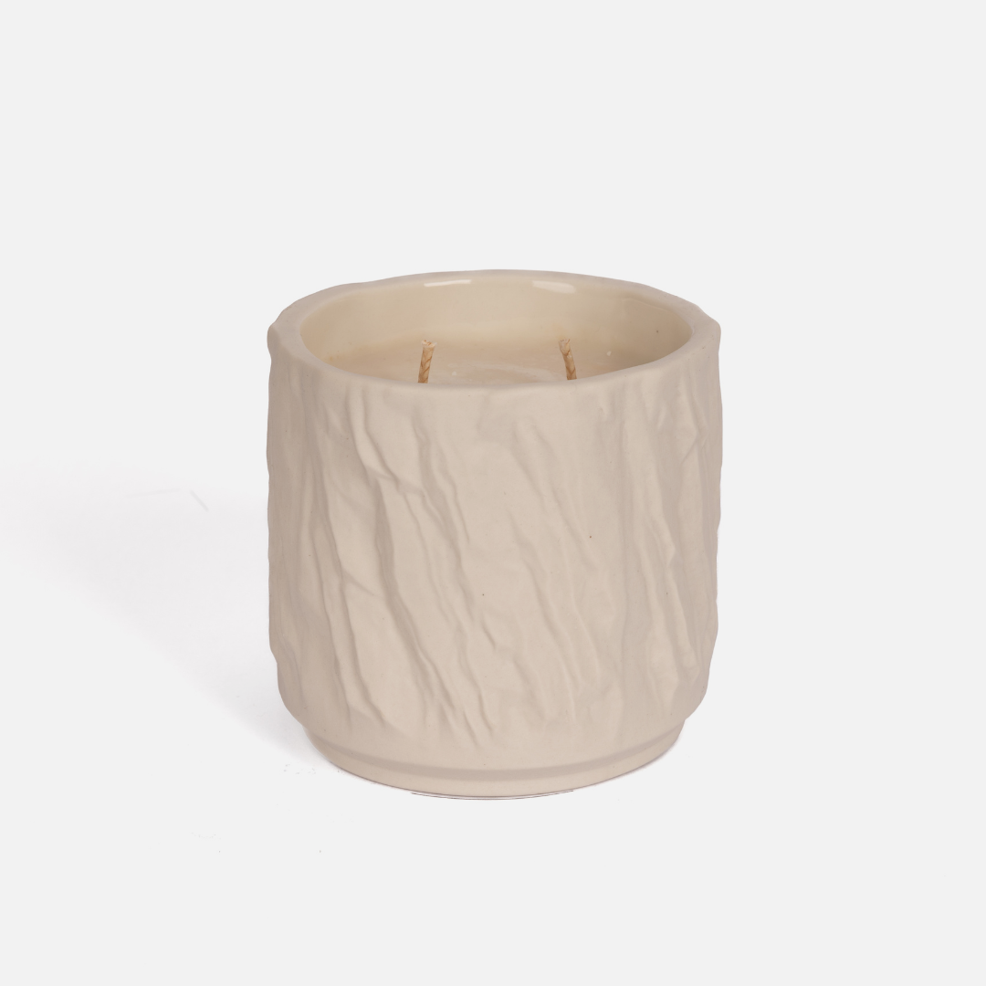 White Quarry Candle - Raspberry, Jasmine, Caramel & Musk