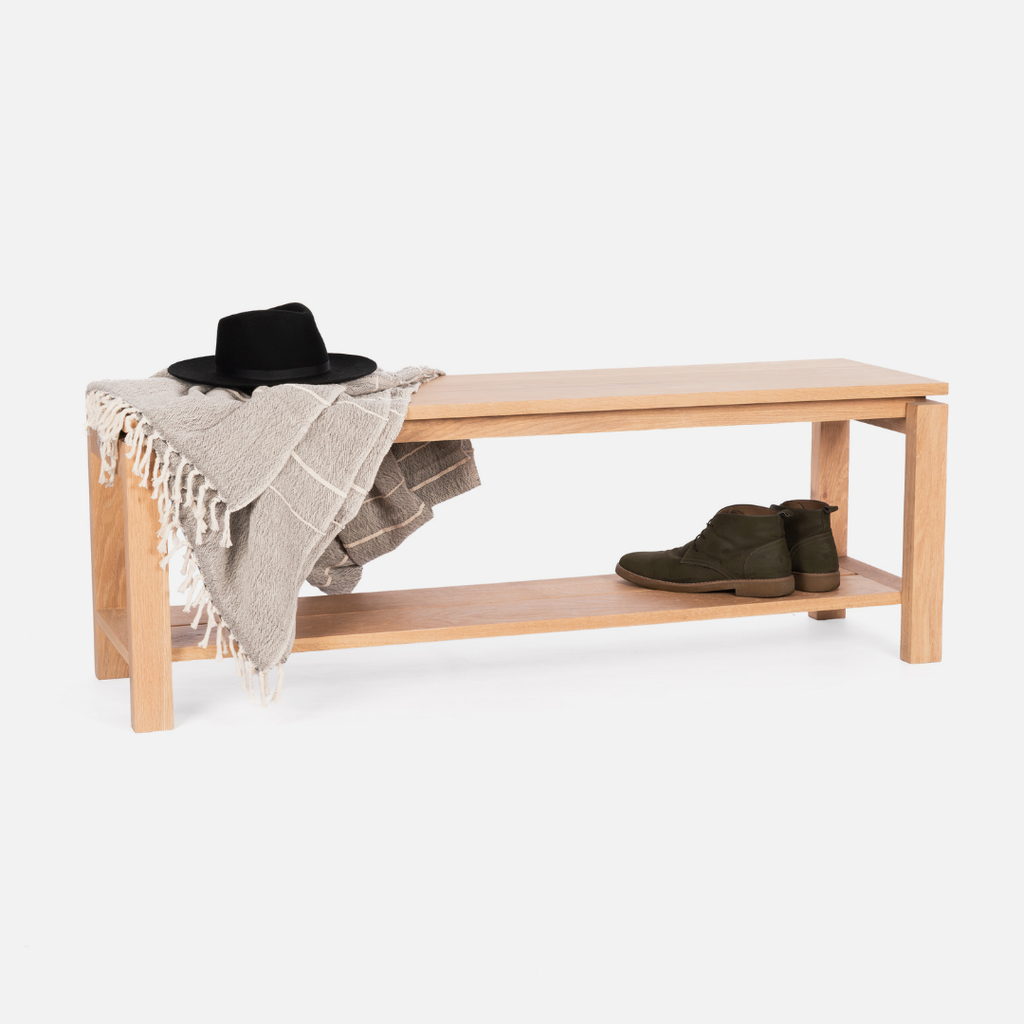 Harlow Solid Oak Bench