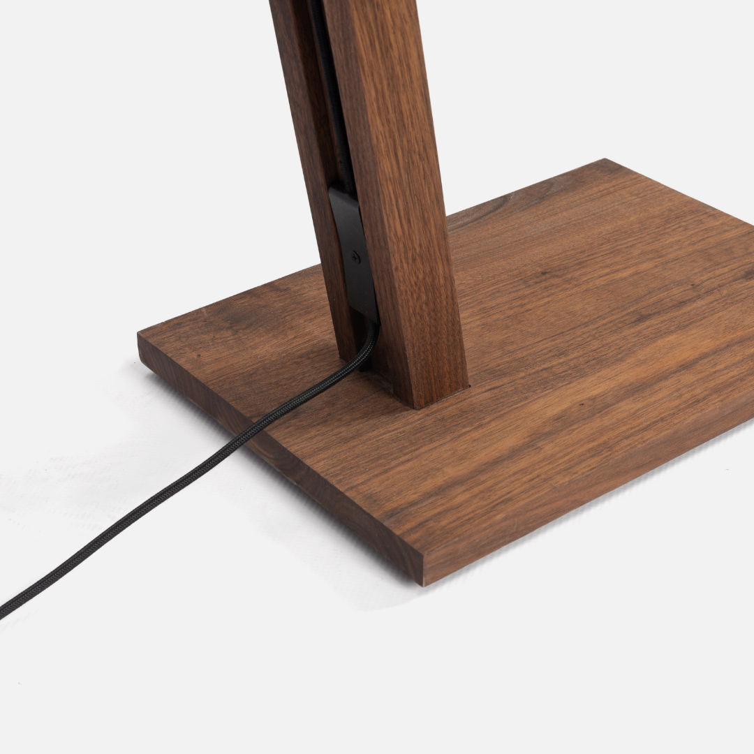 Tetsu Floor Lamp - Walnut / Olive