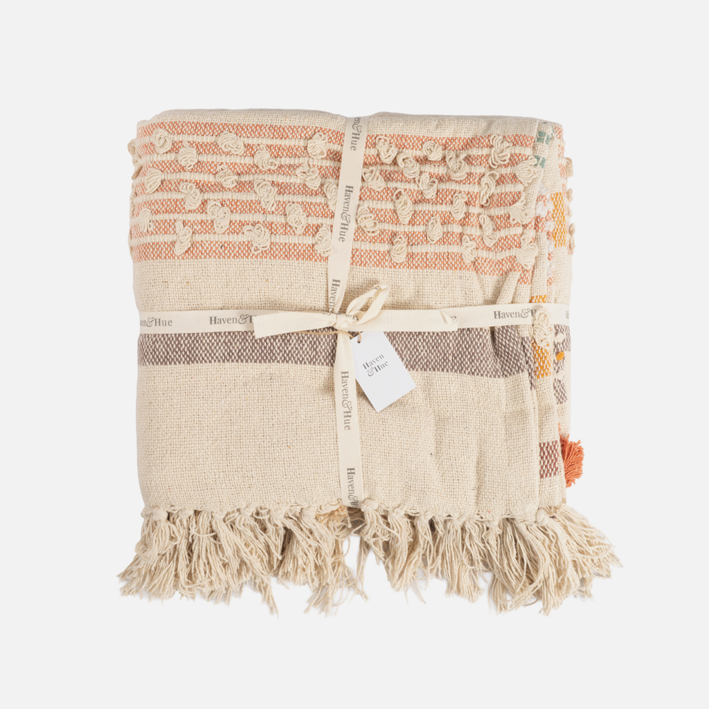 Cotton Throw - Autumn Sun