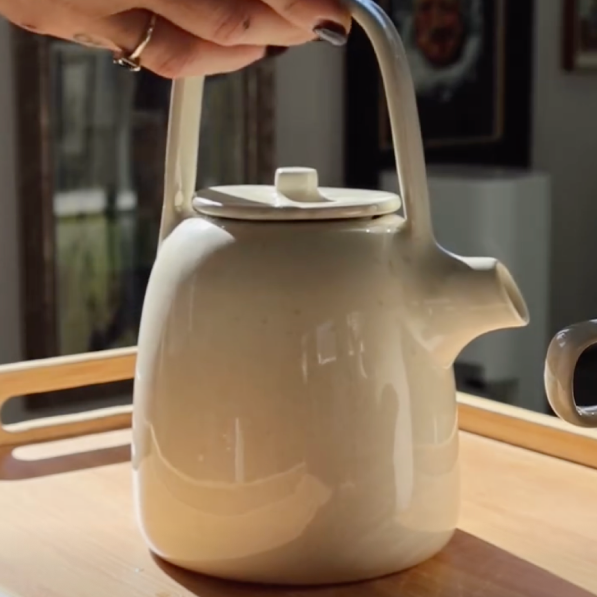 2-Cup Teapot - Ivory