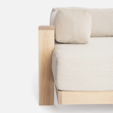 Kumo Daybed + Table - Solid Oak