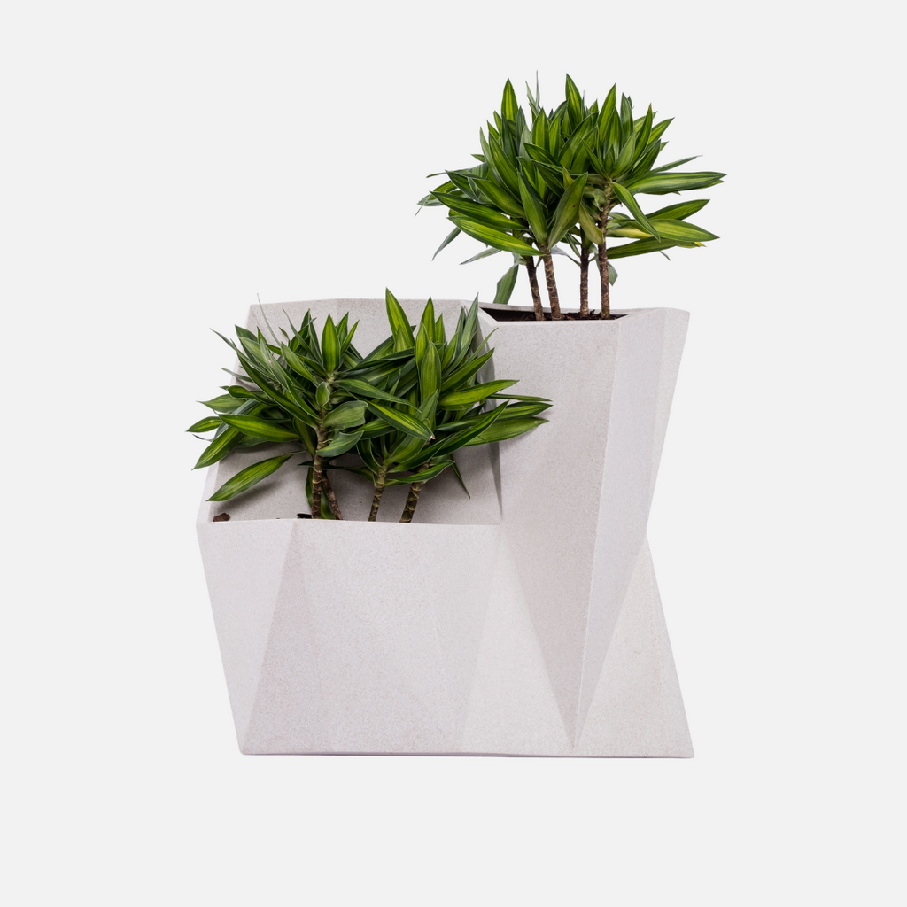 Anglo Wall Planter - Off White