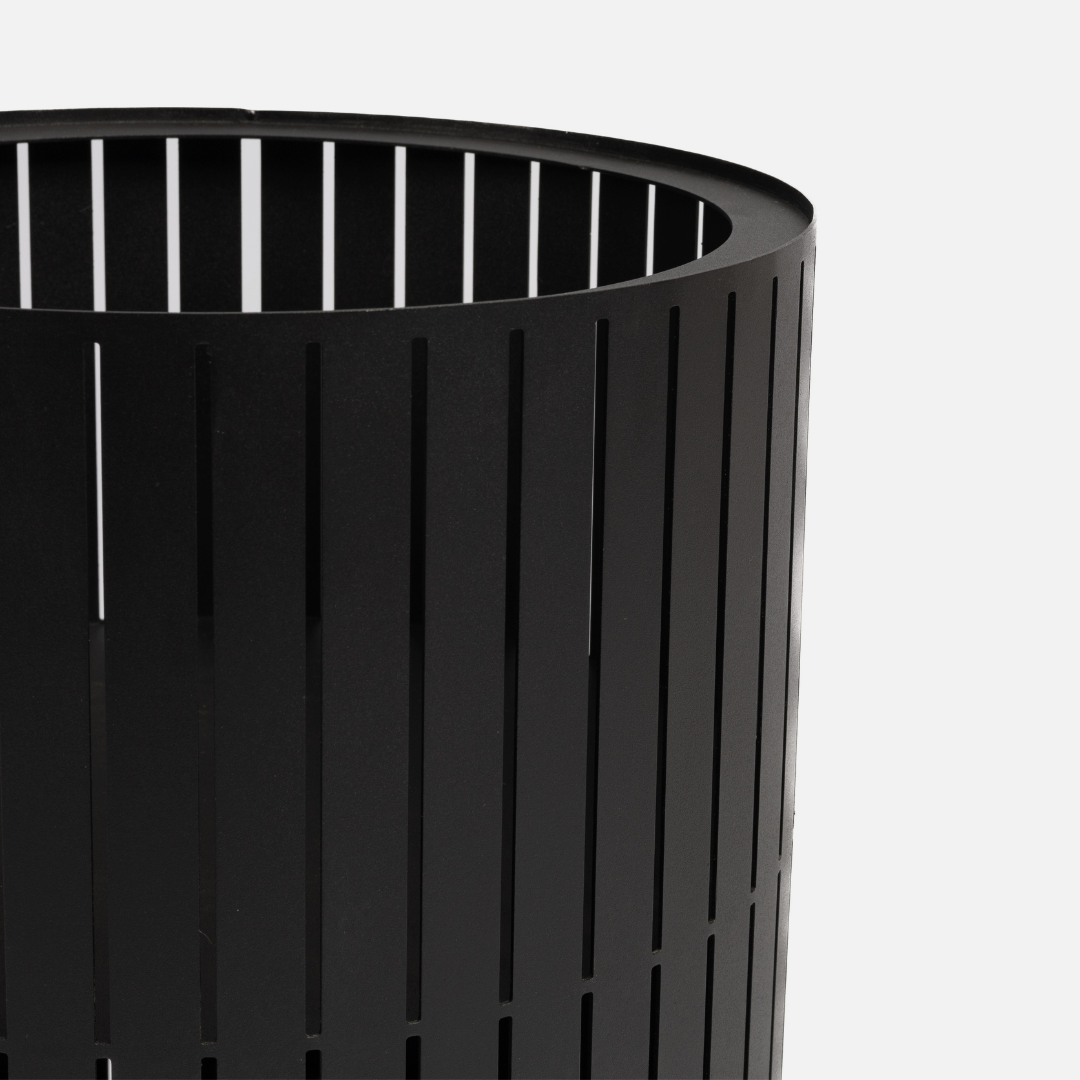 Reeded Floor Planter - Round