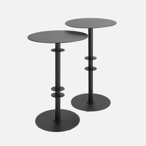 Afro Scandi Nesting Tables - Black