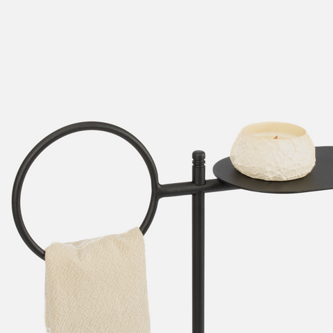 Loop Bath Stand - Black