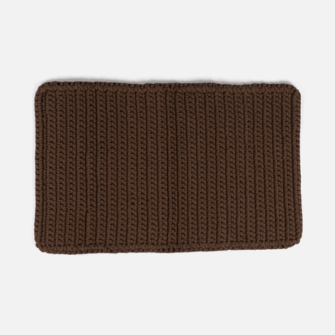 Cotton Crochet Bathmat - Cappuccino