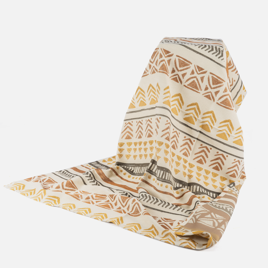 African Mud Cloth Throw - Zambia
