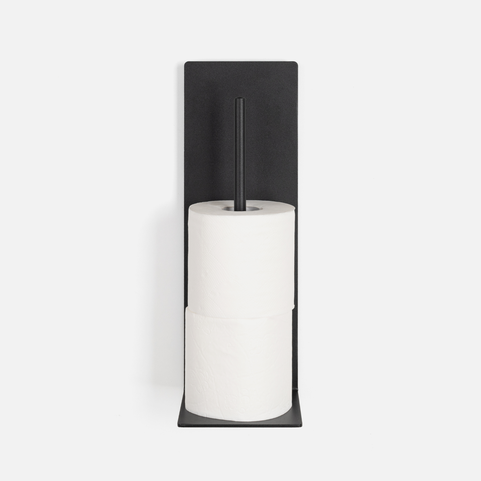 Norr Toilet Roll Holder Set - Black