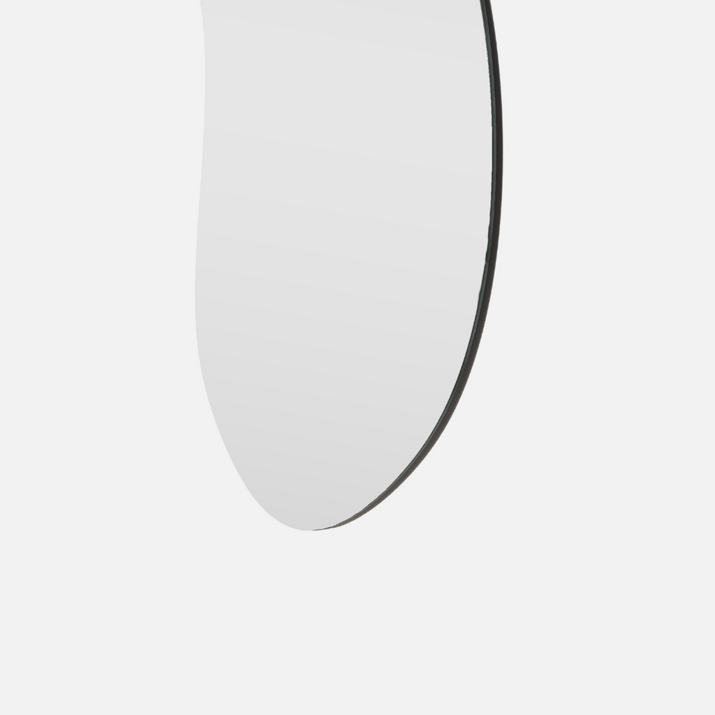 Frameless Wavey Mirror - Large