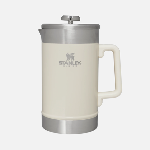 The Stay-Hot French Press 1.4L - Cream Gloss