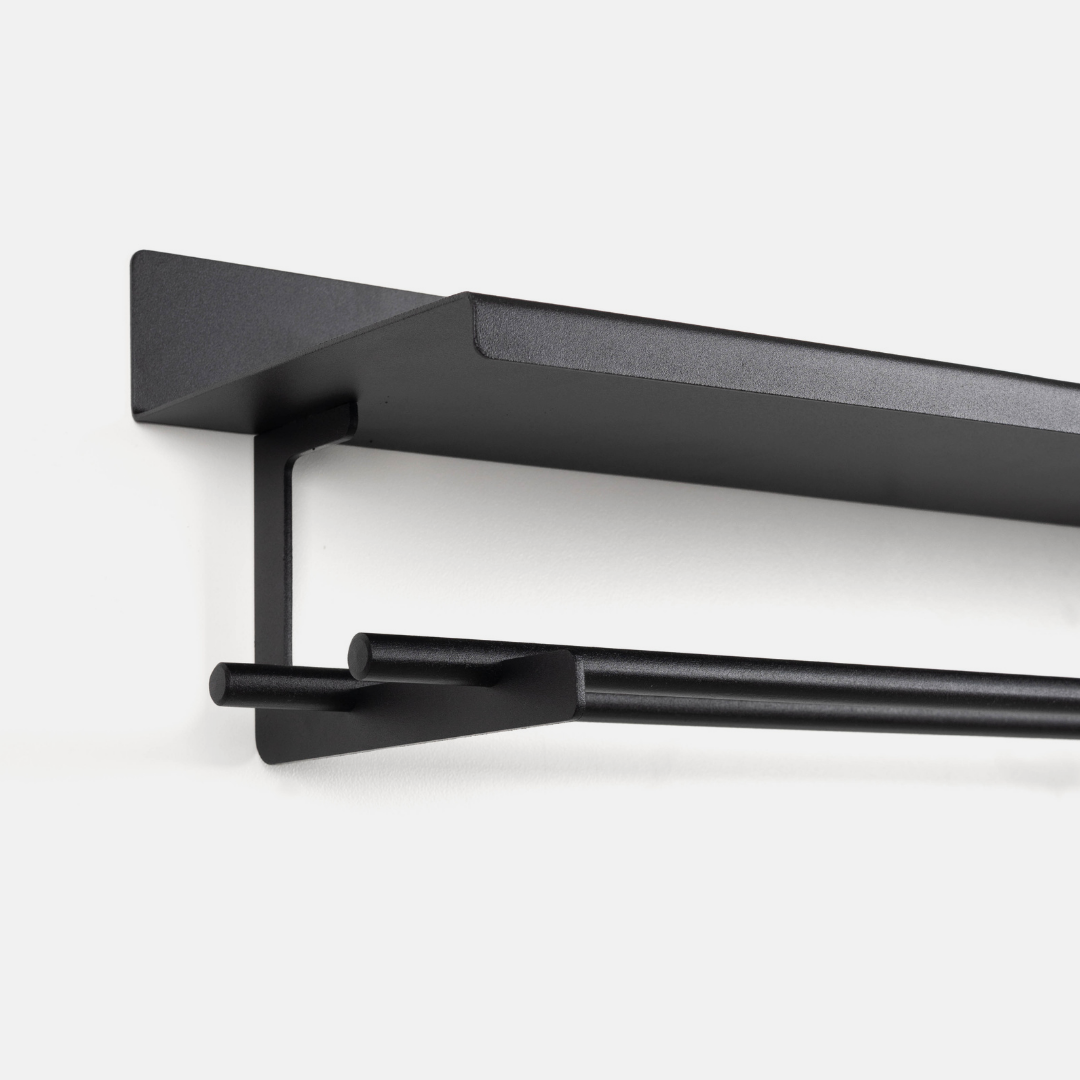 Soho Bathroom Shelf Combo - Black