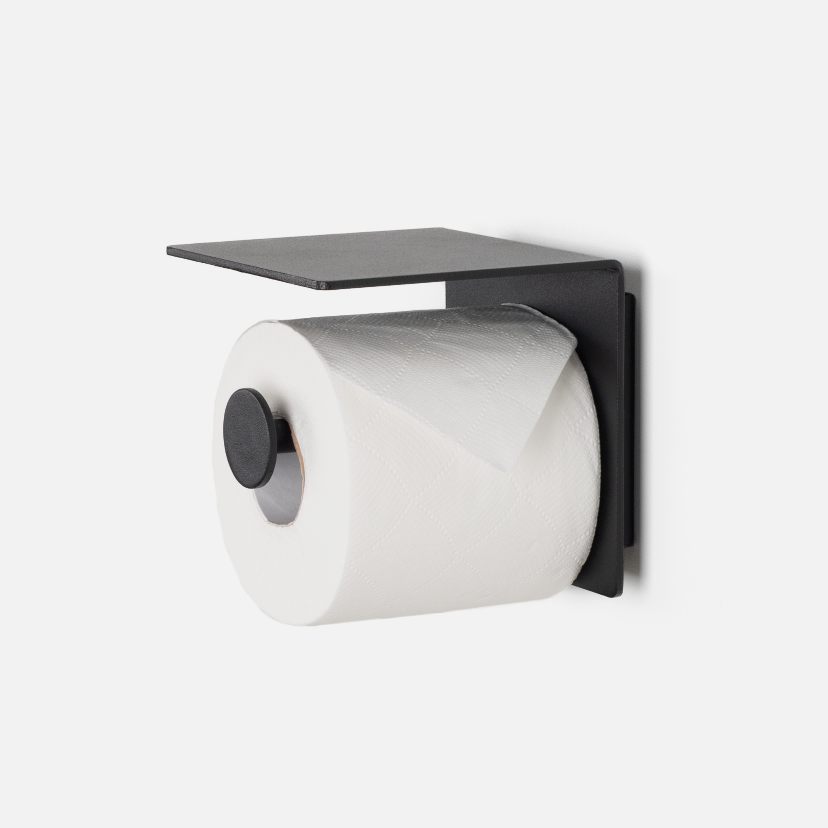 Norr Toilet Roll Holder Set - Black