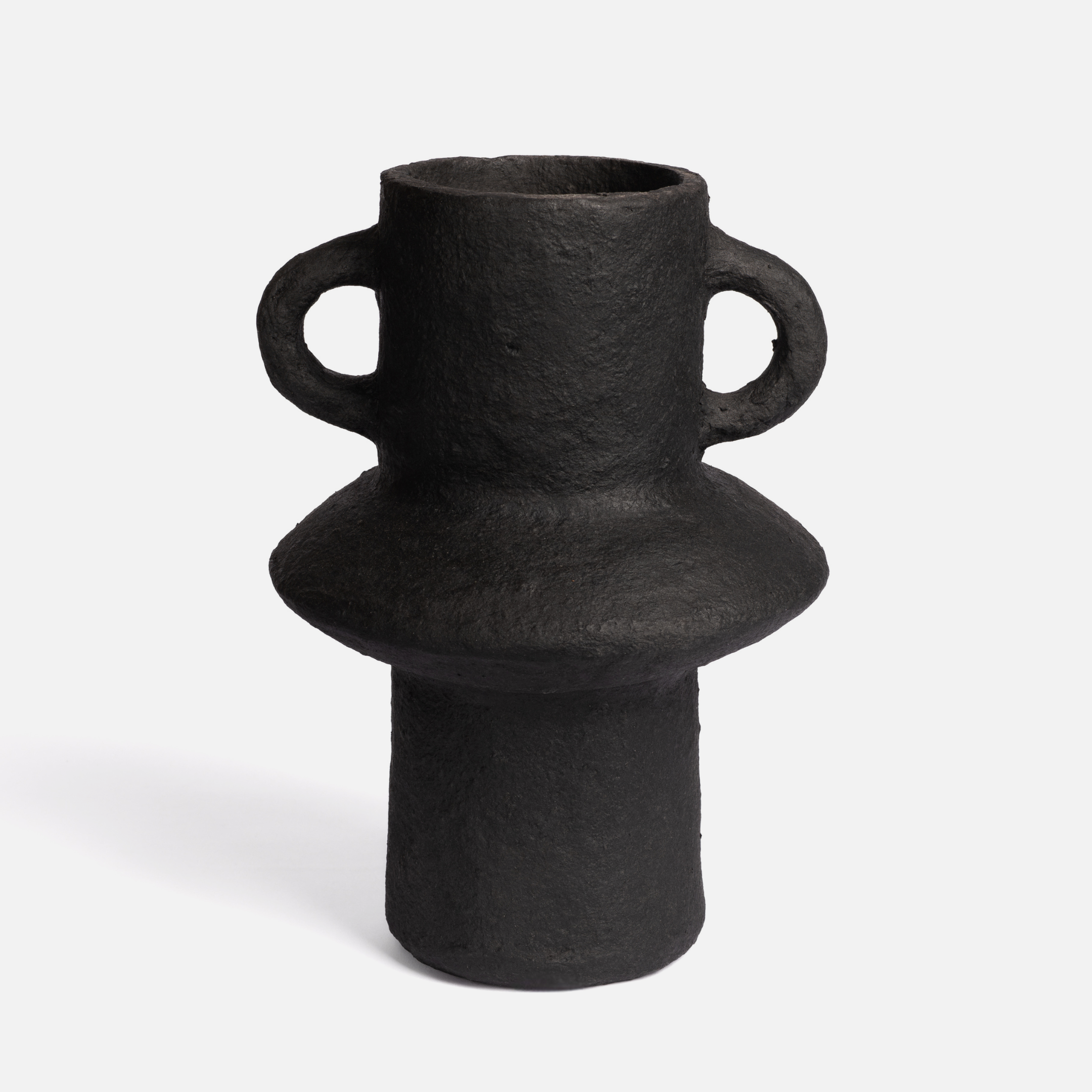 Ngonini Vase - Charcoal
