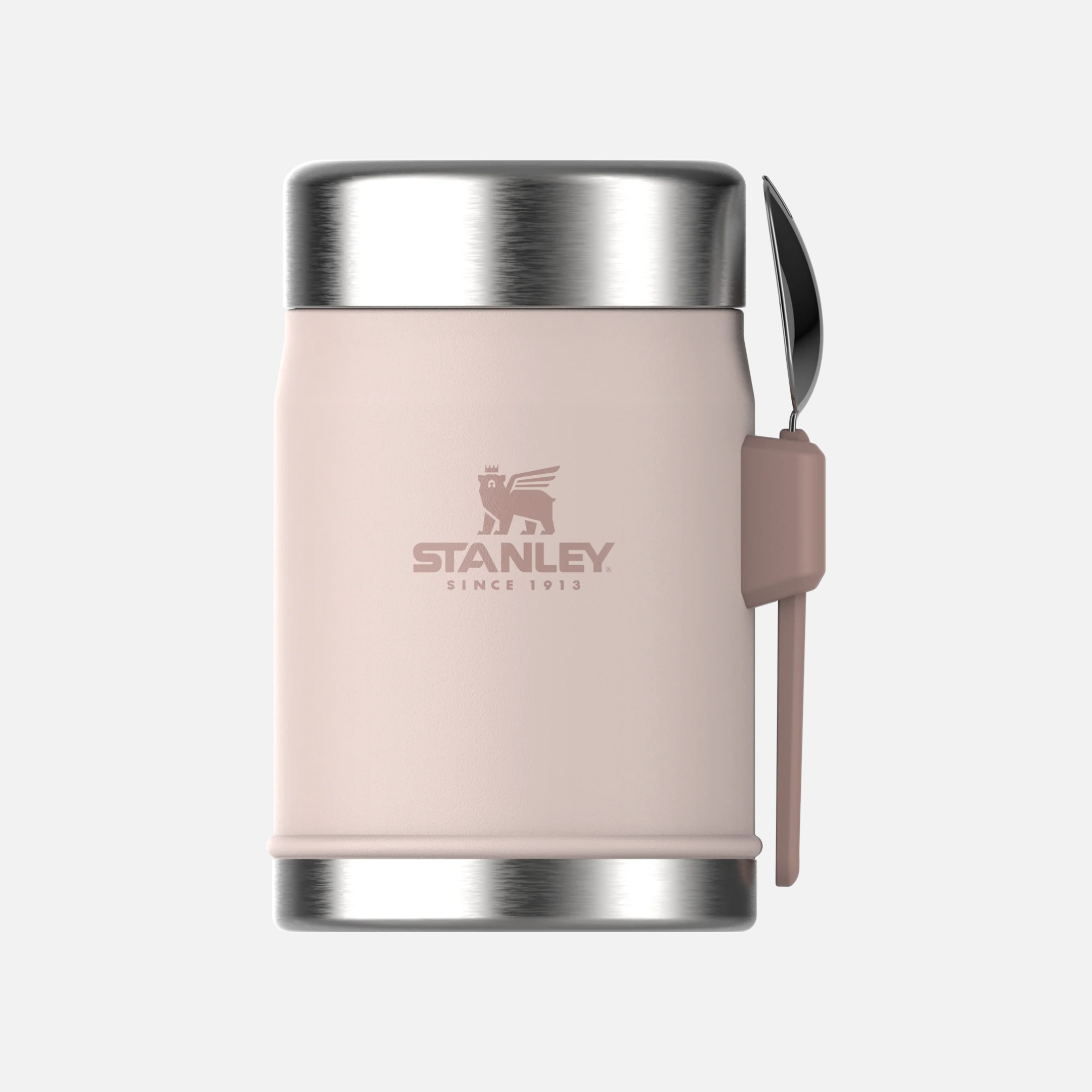 The Legendary Food Jar + Spork 400ml - Rose Quartz