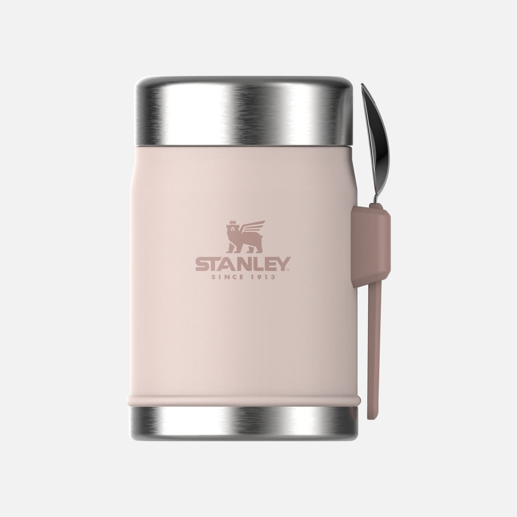 The Legendary Food Jar + Spork 400ml - Rose Quartz