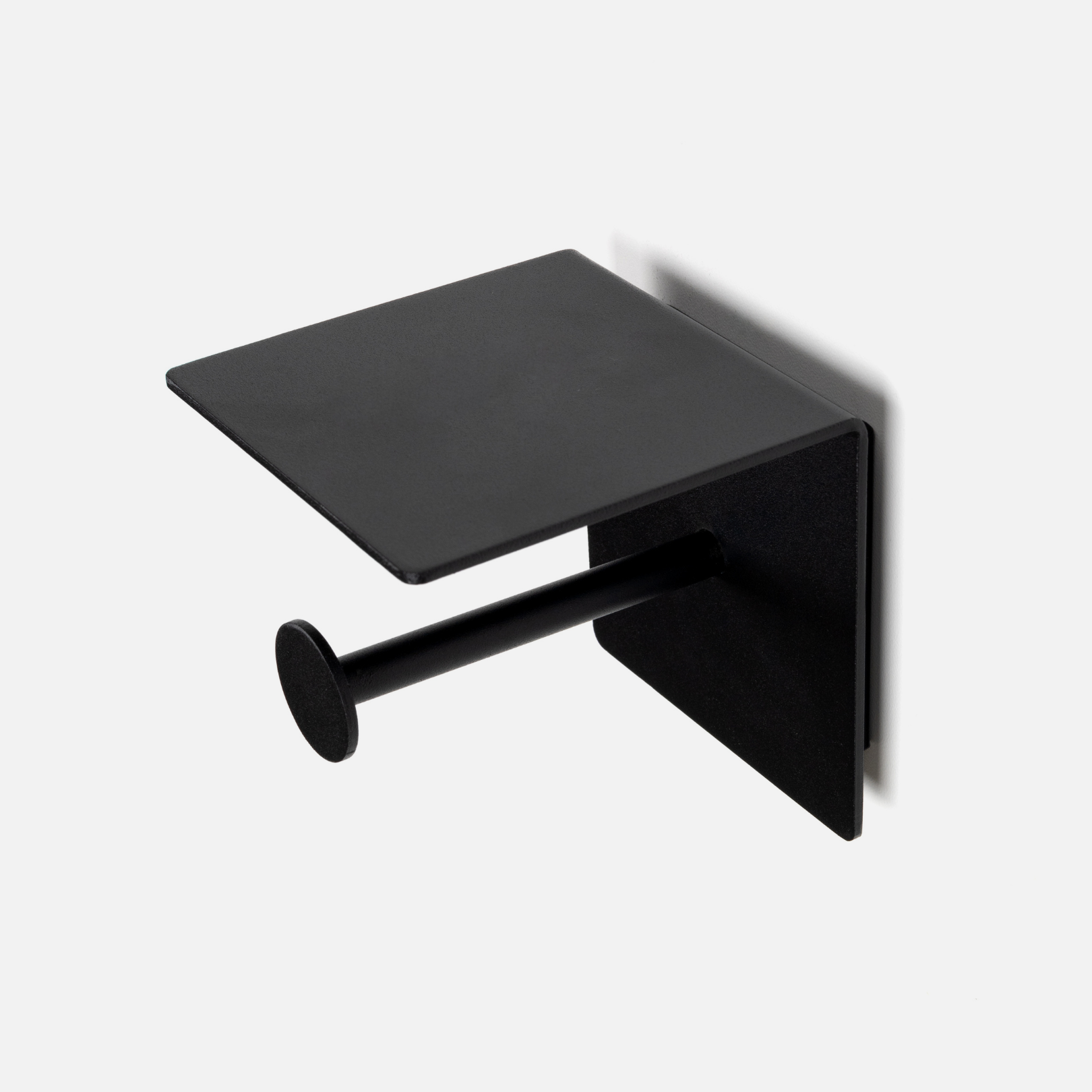 Norr Toilet Roll Holder Set - Black