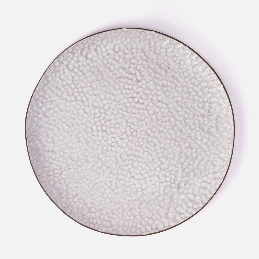 LeOcean Large serving Plate - white