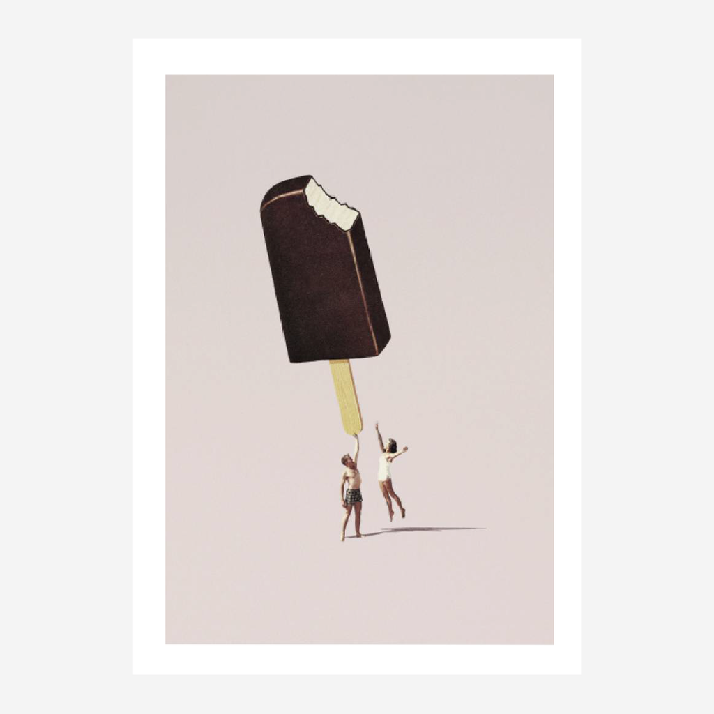 Art Poster A3 - Reach For Ice Cream