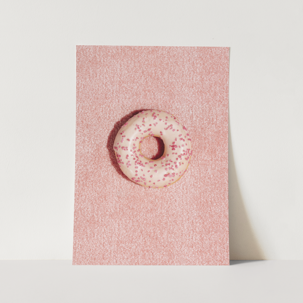 Art Poster A3 - Pink Donut