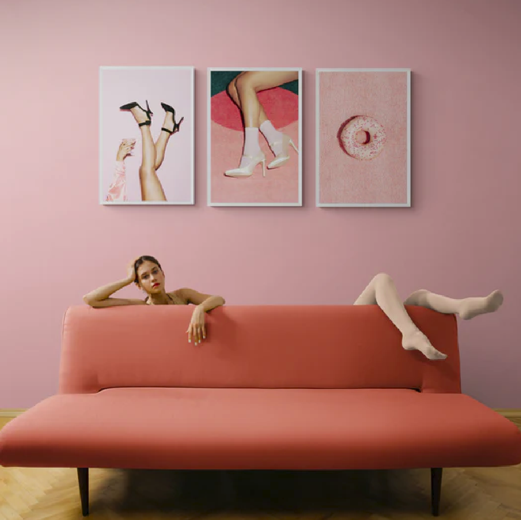 Art Poster A3 - Pink Donut