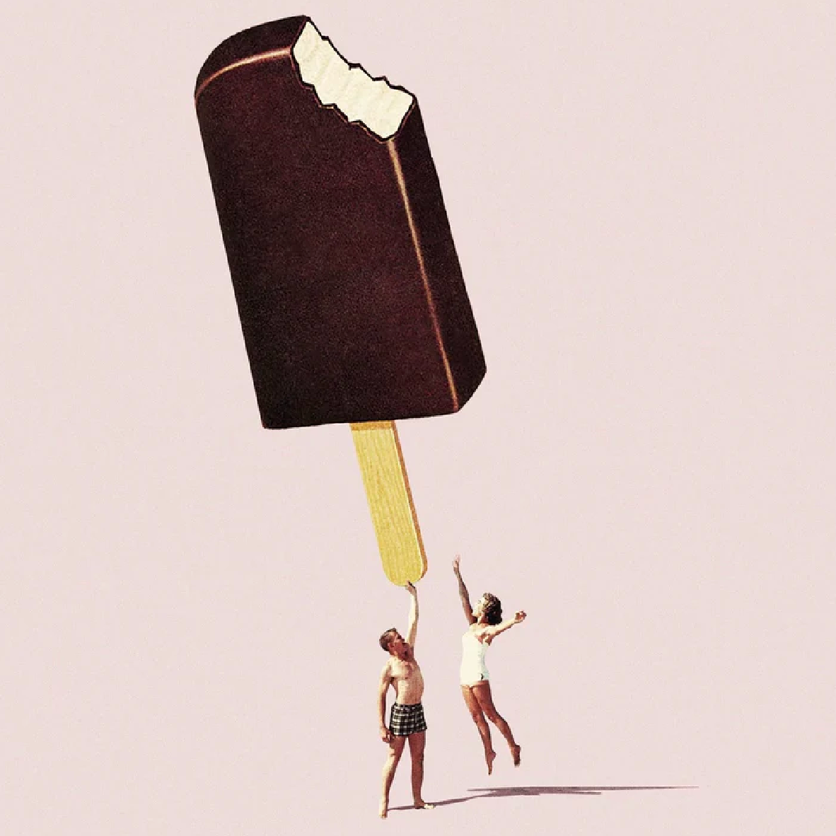 Art Poster A3 - Reach For Ice Cream