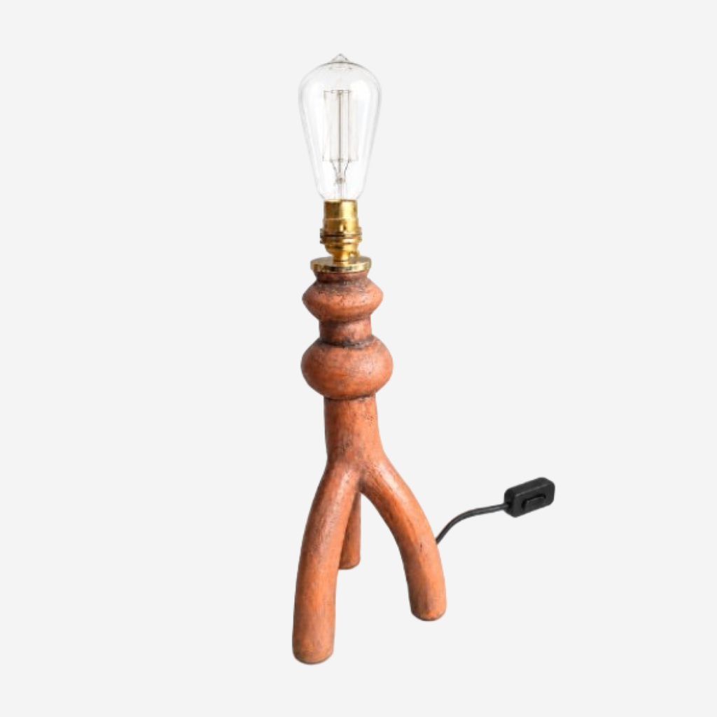 Earthform Tripod Lamp - Terracotta