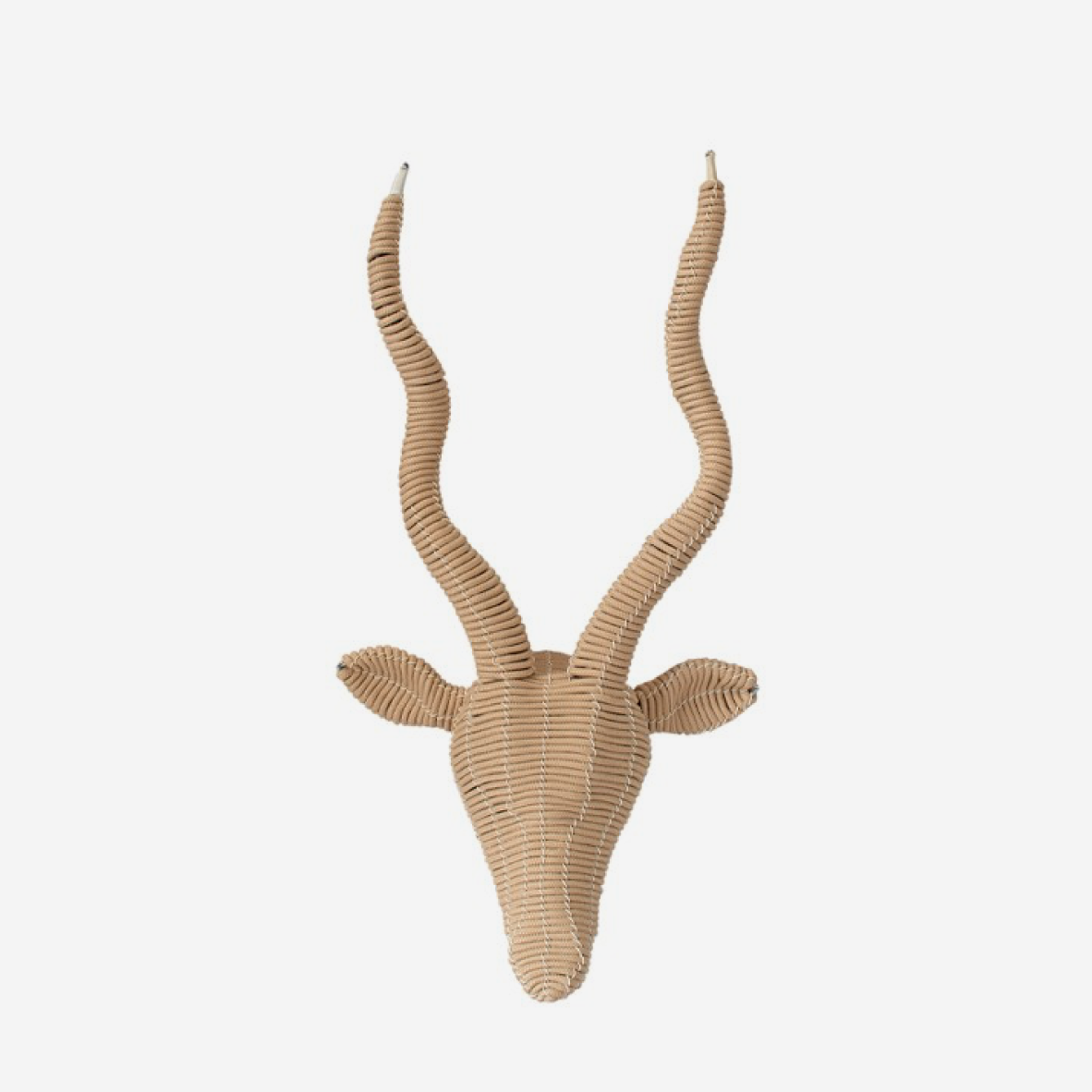 Kudu Hanging Wall Art - Natural Rope
