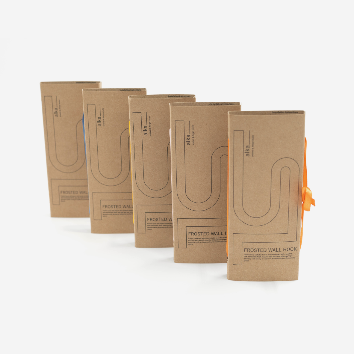 Frosted Resin Wall Hooks