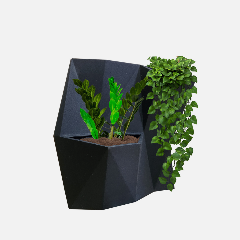 Anglo Wall Planter - Lead