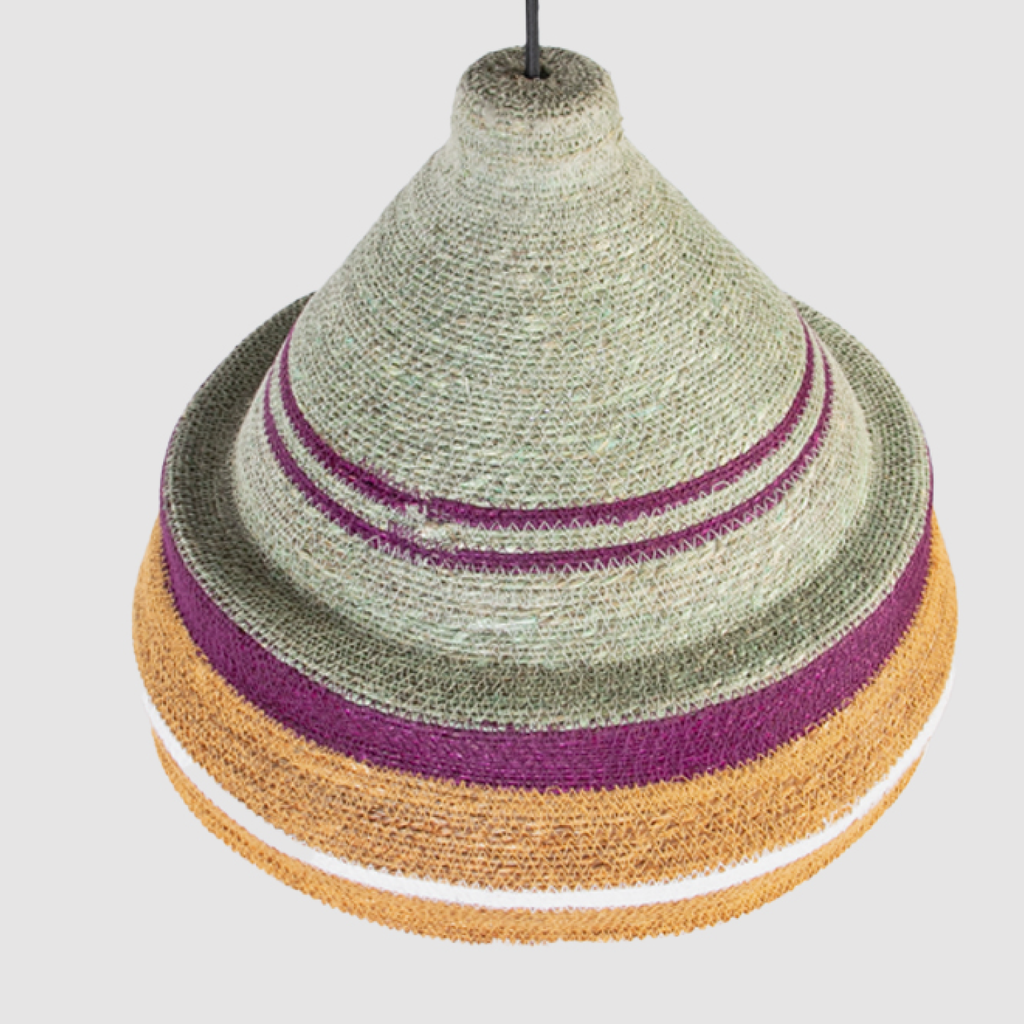 Basket Lampshade - Lesotho