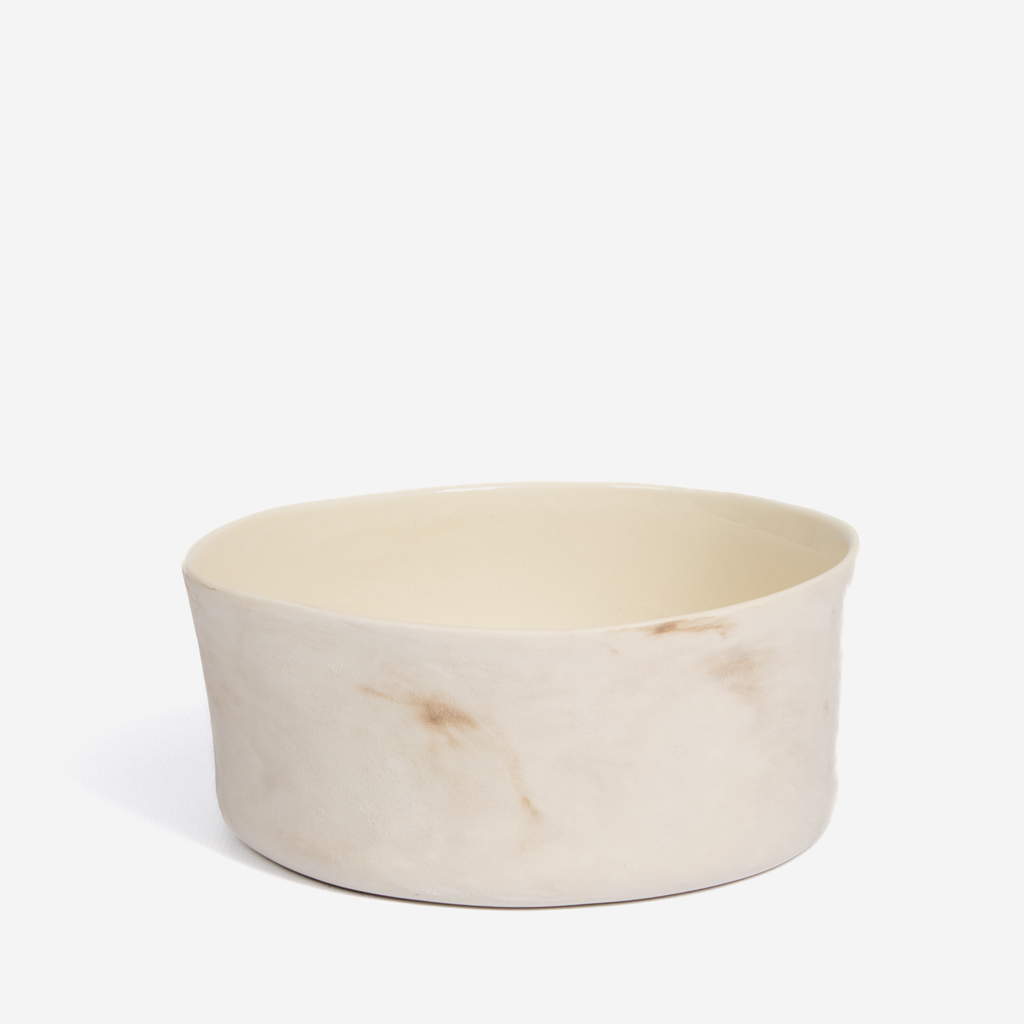 Bianca Bowl - Moroccan White