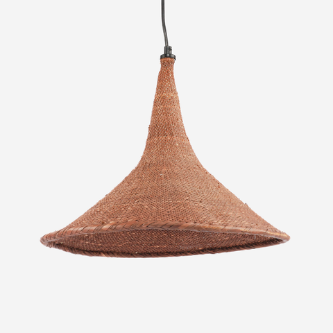 Binga Basket Lampshade - Brown