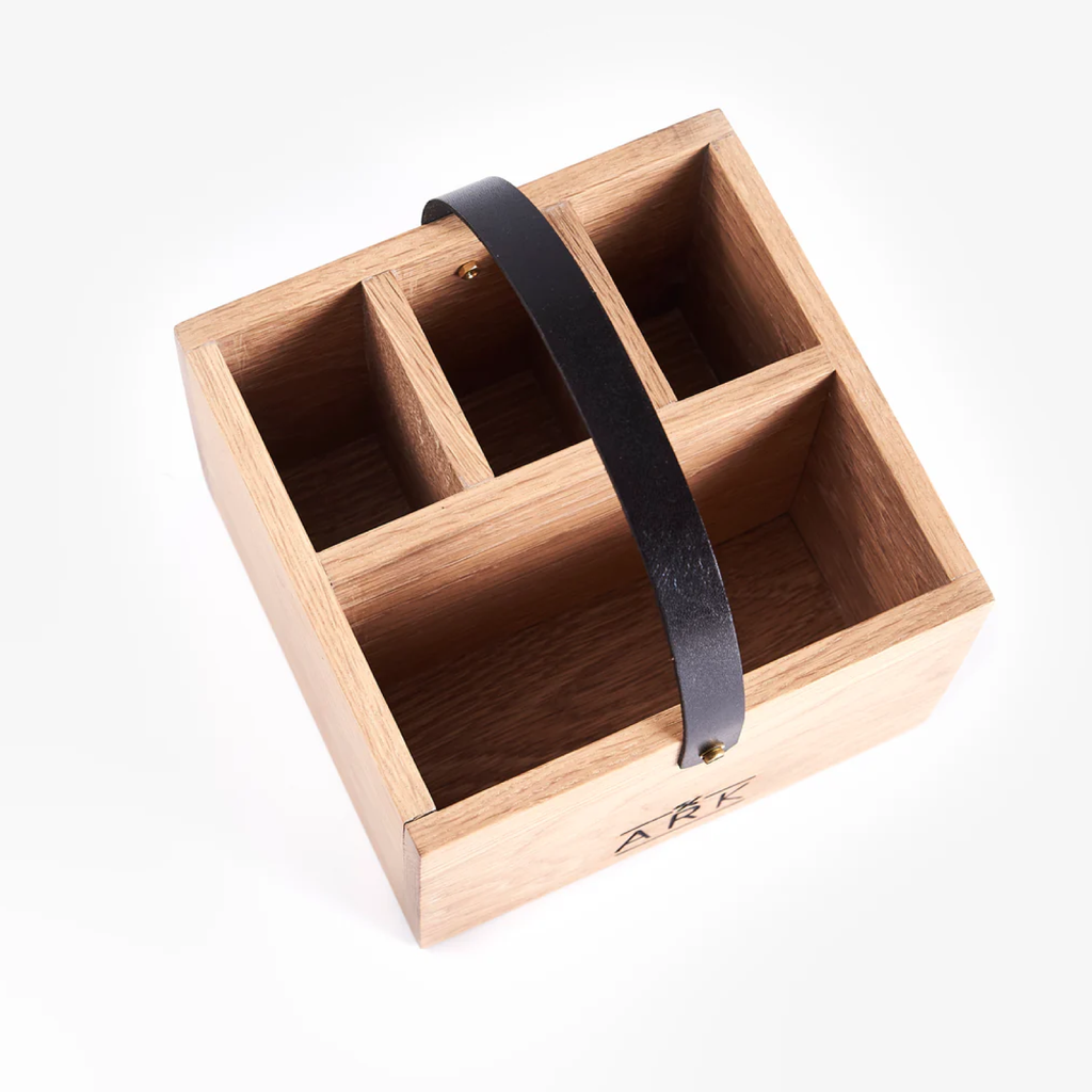 Braai Cutlery Holder - Oak