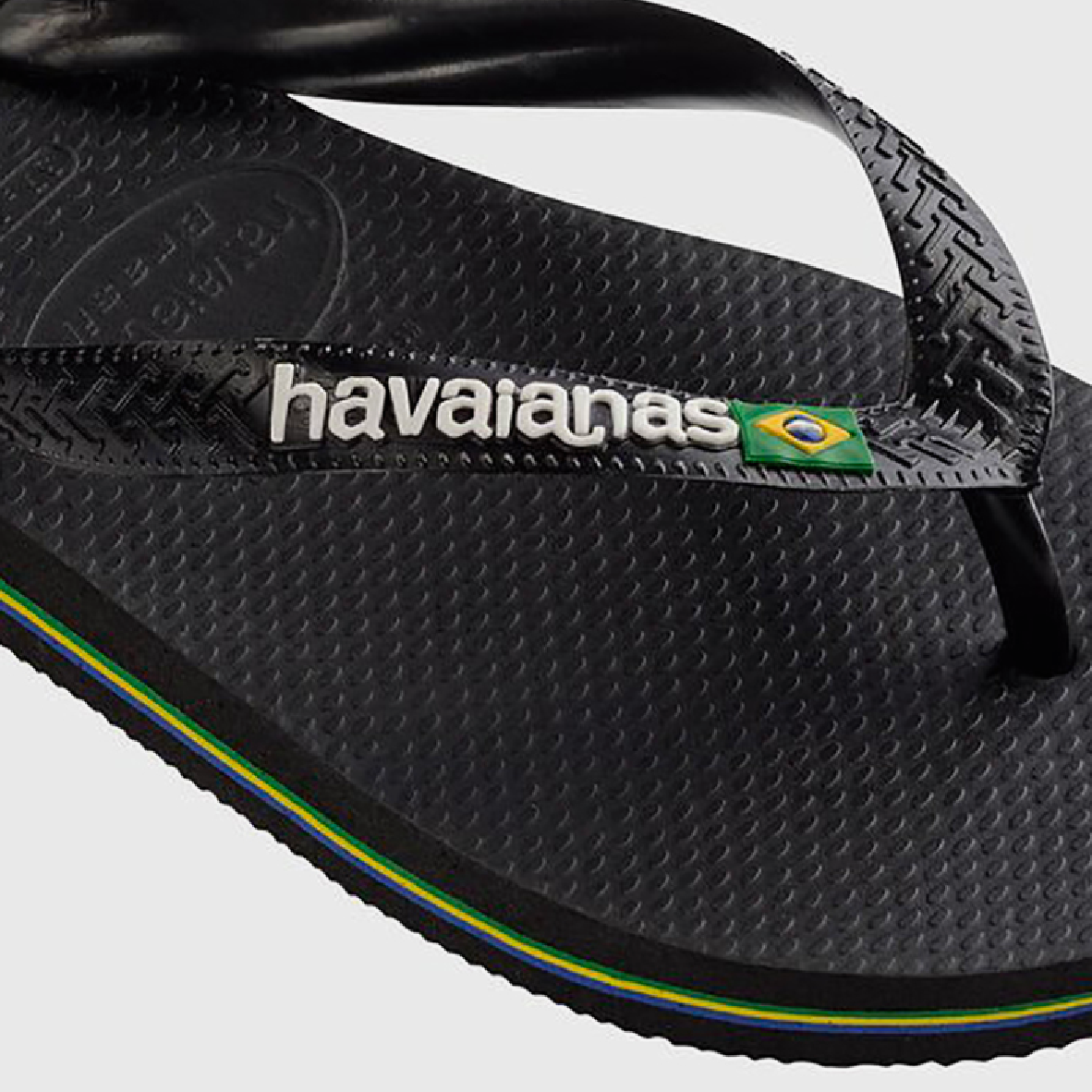 Havaianas Brazil Logo - Black
