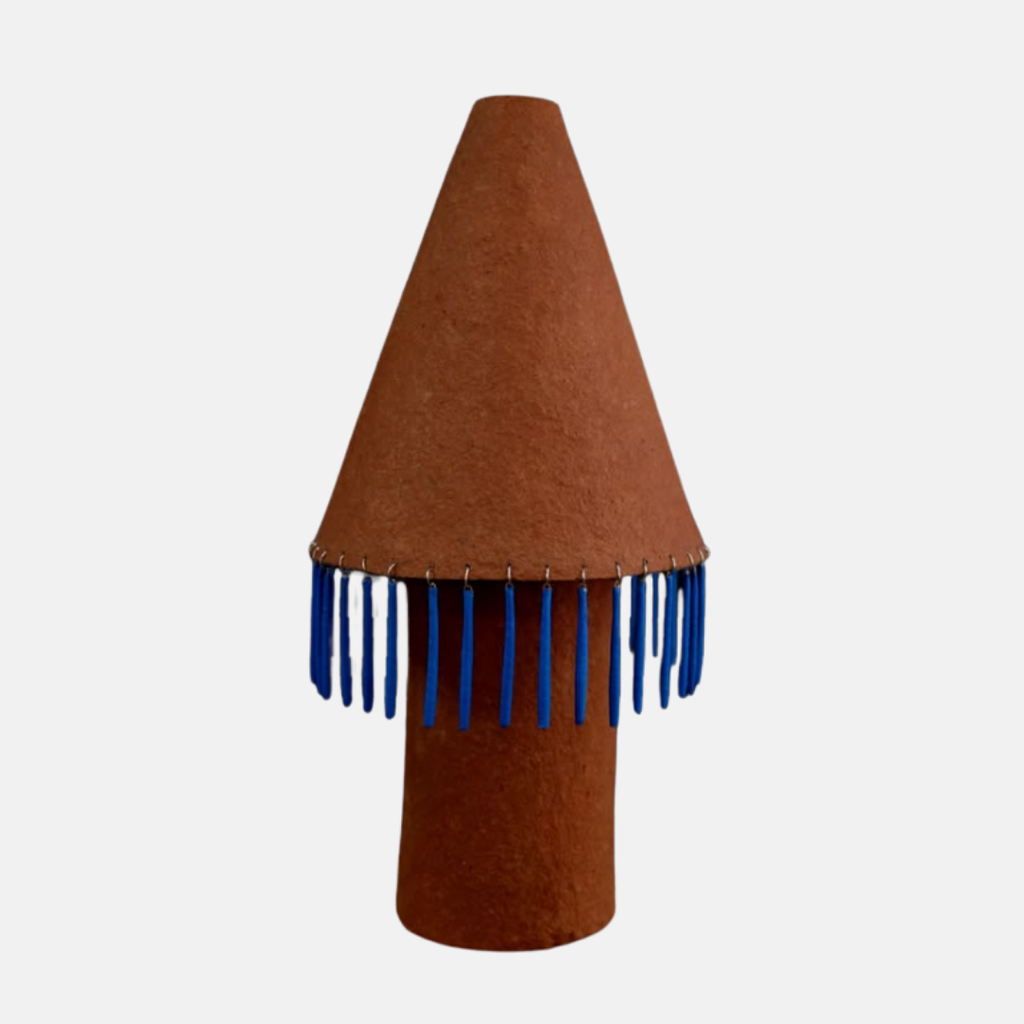 Cana Table Lamp - Clay & Blue