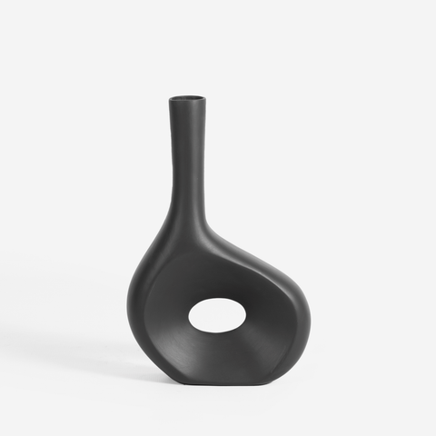 Canneloni Vase - Black