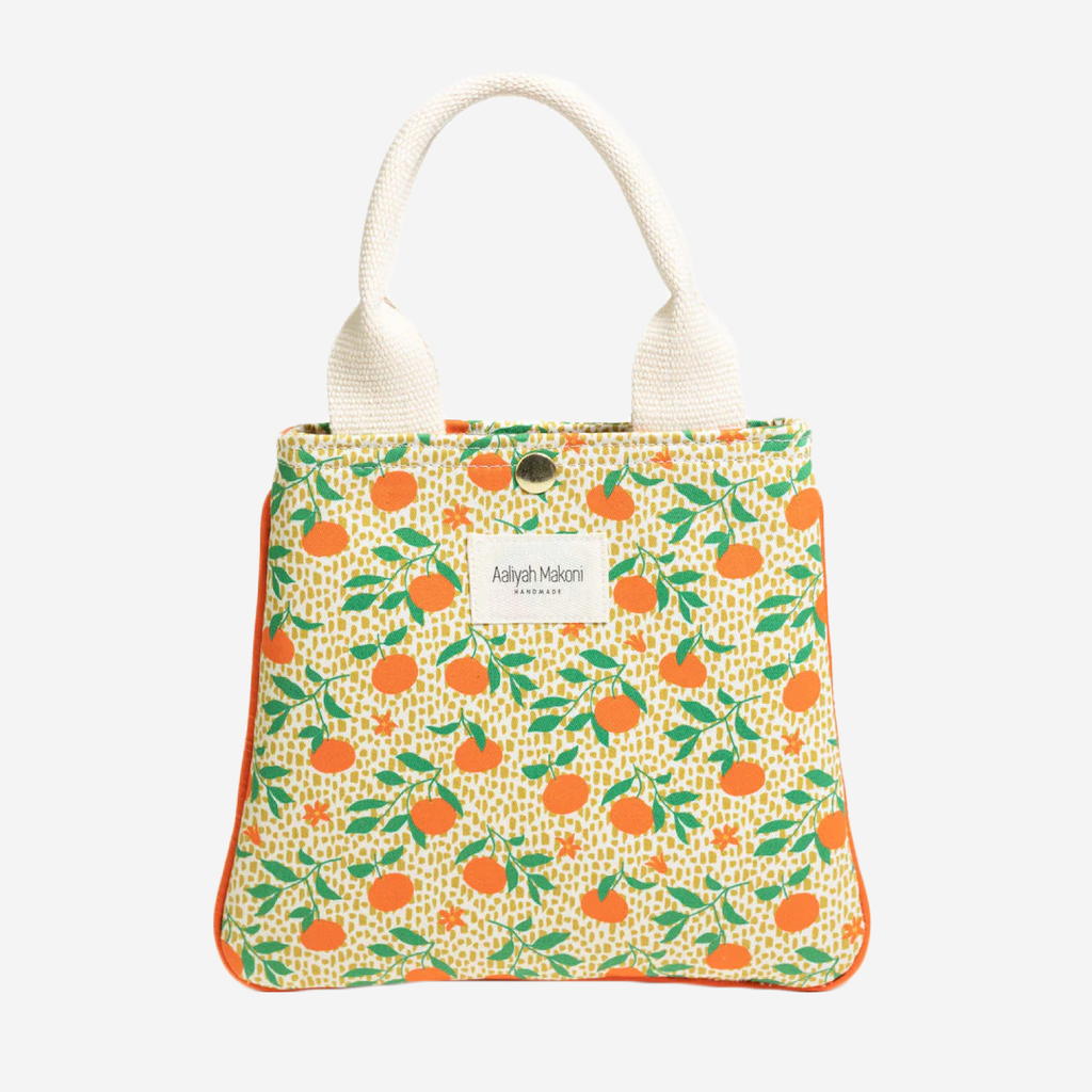 Carnation Mini Tote - Pink/Green