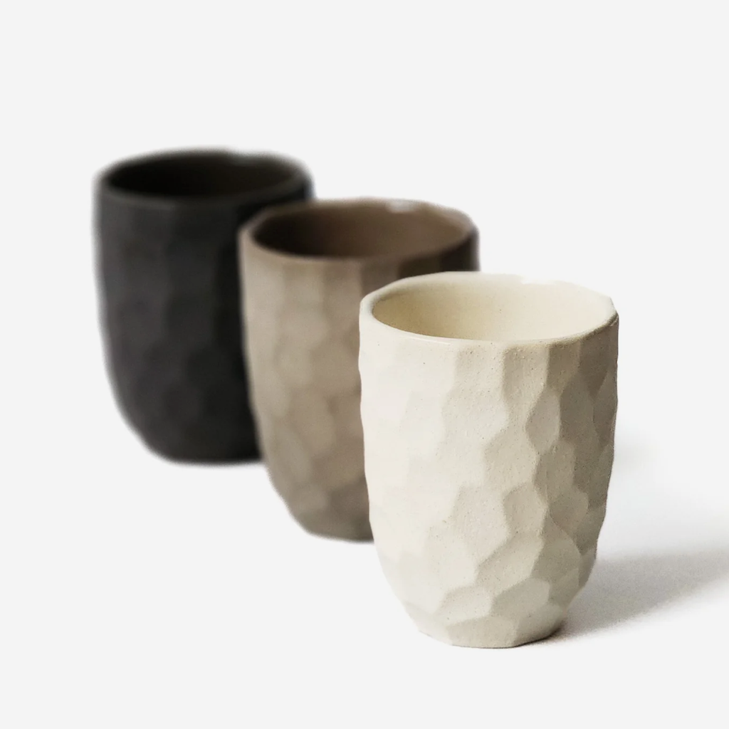 Carve Cup - Taupe